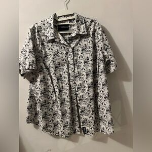Wildfang Cat Print Shirt